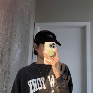 We11done Adjustable Hat - Black